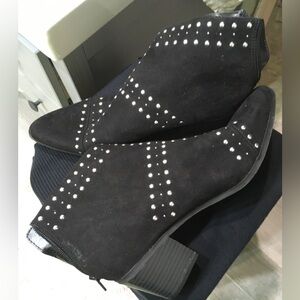 Cute studded booties